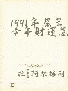 1991年属羊今年财运怎么样封面