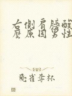 右侧肩膀酸痛什么原因男性封面