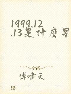1999.12.13是什么星座