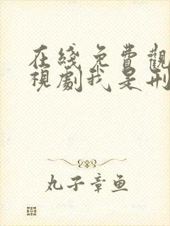 在线免费观看电视剧我是刑警封面