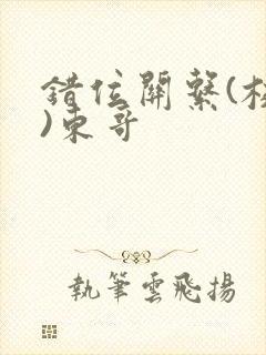 错位关系(校园)东哥