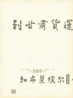 到甘肃货运公司