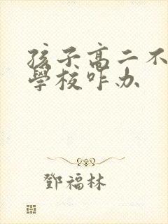 孩子高二不愿去学校咋办