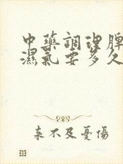 中药调理脾胃去湿气要多久见效封面