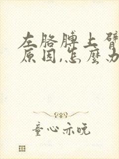 左胳膊上臂疼的原因,怎么办