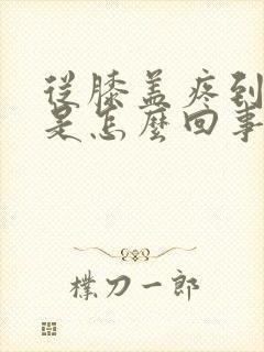 从膝盖疼到胯骨是怎么回事