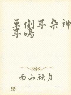 单侧耳朵神经性耳鸣