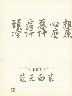 头痛恶心想吐冒冷汗什么原因