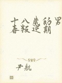 十八岁的男孩青春叛逆期