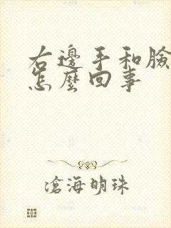 右边手和脸发麻怎么回事