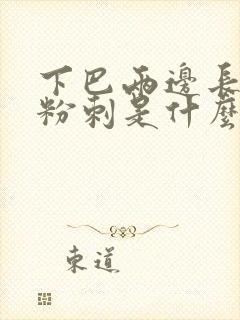 下巴两边长闭口粉刺是什么原因