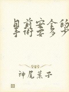 目前安全的丰胸手术要多少钱