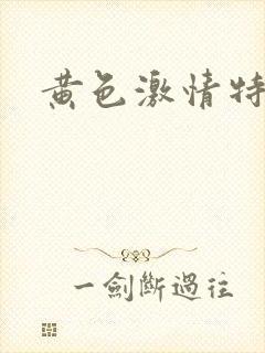 黄色激情特级片