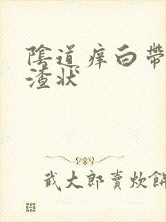 阴道痒白带豆腐渣状