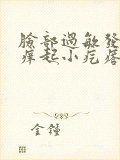 脸部过敏发红发痒起小疙瘩怎么办