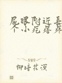 屁眼附近长了一个小疙瘩疼