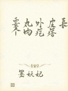 睾丸外皮长了几个肉疙瘩