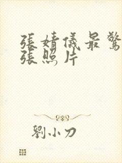 张婧仪最惊艳三张照片