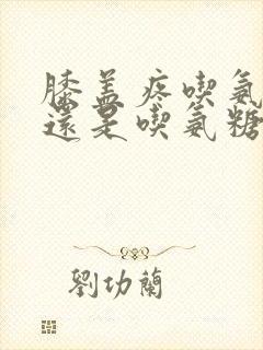 膝盖疼吃氨糖好还是吃氨糖软骨素好