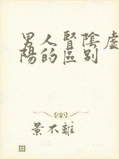 男人肾阴虚与肾阳的区别