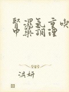 肾湿气重吃什么中药调理