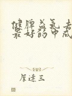 健脾益气去湿气最好的中成药有哪些