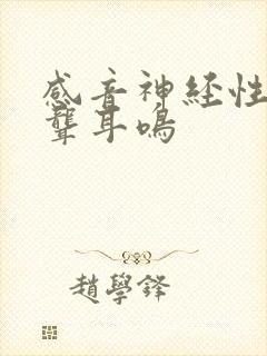 感音神经性耳朵聋耳鸣封面