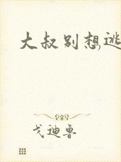 大叔别想逃