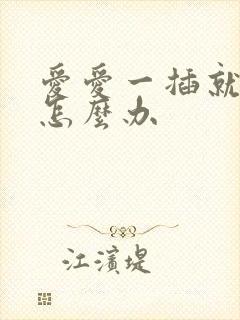 爱爱一插就泄了怎么办