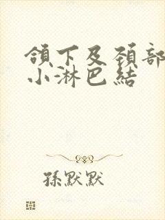 颌下及颈部多发小淋巴结