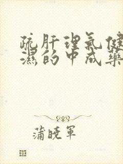 疏肝理气健脾祛湿的中成药有哪些?