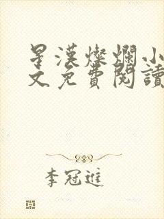 星汉灿烂小说全文免费阅读