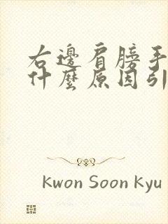 右边肩膀手臂痛什么原因引起封面