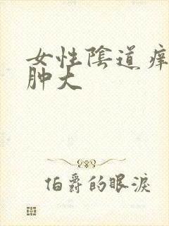 女性阴道痒一次肿大