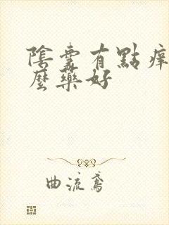 阴囊有点痒用什么药好