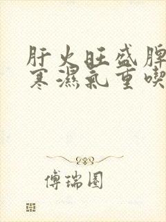 肝火旺盛脾胃虚寒湿气重吃啥药