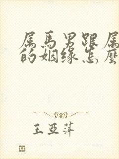 属马男跟属兔女的姻缘怎么样呢封面