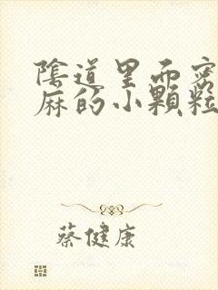 阴道里面密密麻麻的小颗粒