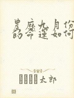 农历九月份属马的命运如何封面