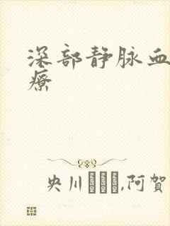 深部静脉血栓治疗