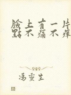 脸上有一片红点点不痛不痒