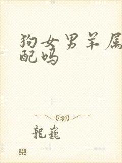 狗女男羊属相相配吗