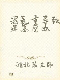 湿气重导致全身痒怎么办封面