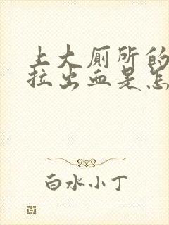 上大厕所的时候拉出血是怎么回事