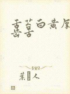 舌苔白黄厚腻锯齿舌