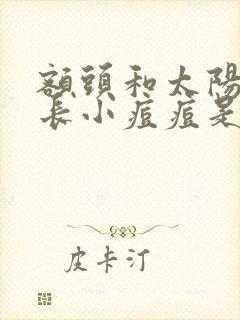 额头和太阳两侧长小痘痘是什么原因是什么