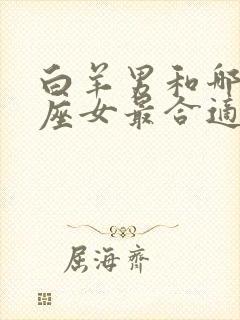 白羊男和哪个星座女最合适