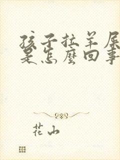 孩子拉羊屎蛋蛋是怎么回事封面