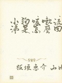 小狗咳嗽流黄鼻涕是怎么回事