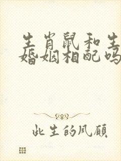 生肖鼠和生肖虎婚姻相配吗